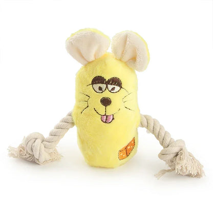 Squeaky Dog Toy Dogs Chew Toys for Small Large Dogs Breed Aggressive Chewers Puppy Teething Plush Toys Pet Products