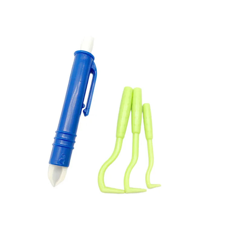 Tick Removal Tool Kit for Dogs Fleas Parasites Cleaning Tweezers Pet Grooming Accessories Hygiene Care fly trap garden moth