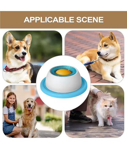 Dental Health Lick Mat for Dogs & Cats, Interactive Slow Feeder Licking Plate with Non-Slip Base, Pet Mental Enrichment Toy