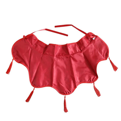 Cat Dog Cloak Costume Cat Cape with Tassel Chinese Pet Apparel for Cats Small Dog Puppy Kitten New Year Christmas