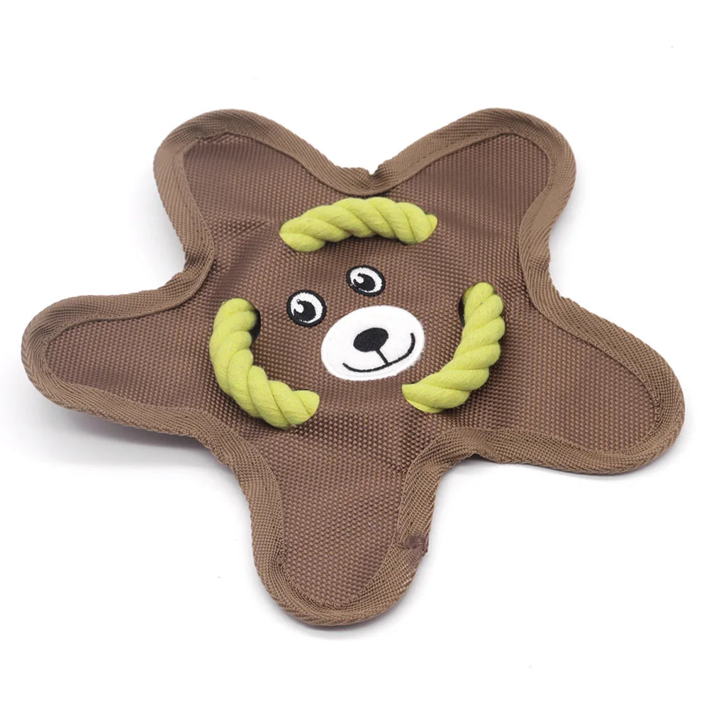 Dog  Pet Toy - Durable Chew Resistant Interactive Squeaky Crinkle Paper Sound Toy for Puppies Small Medium Large Dogs