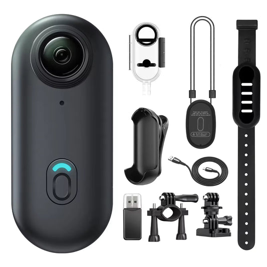 4K HD Mini WiFi Camera 1080P Outdoor Pet Collar APP Portable Sports Vlogging Bodycam Magnetic Video Recorder Microphone POV Cam