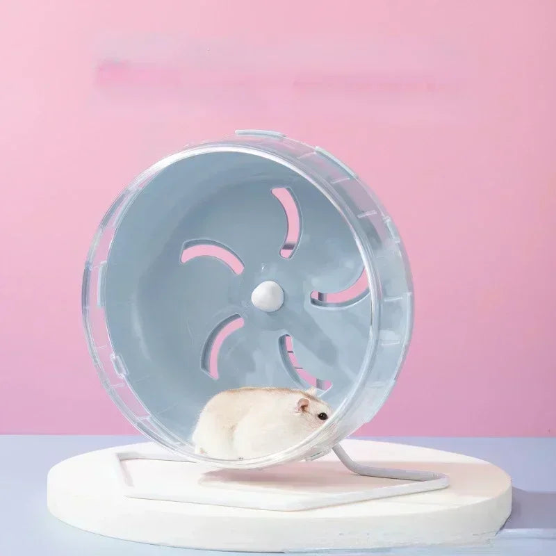 Hamster Sport Tool Running Wheel Treadmill Pet Toy Silent Exercise Runner Cage Hamster Accessories Small Animals Pet Products