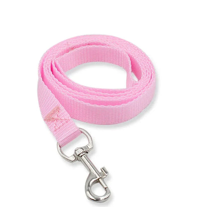 1Pc 120cm*1.5cm Nylon Pet Dog Leash Harness Dog Collar Walking Training Leash Cats Dog Harness Collar Leash Strap Belt for Puppy