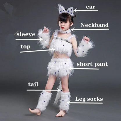 cat cosplay for girls sexy cat girl cosplay costumes fox girl cosplay animal dance costumes halloween cosplay