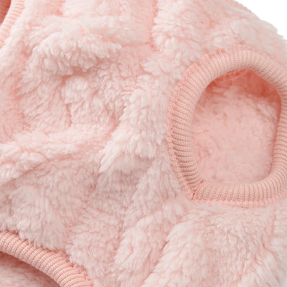 Soft Fleece Pet Cat Clothes Autumn Winter Cats Vest Apparel Puppy Jacket Shirt Kitten Sweater Coat Cute Chihuahua Costume Outfit