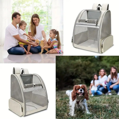 Pet Cat Carrier Bag Outdoor Travel Backpack for Cats Small Dogs Foldable portable Breathable Backpack for Cat Dog Pet Supplies