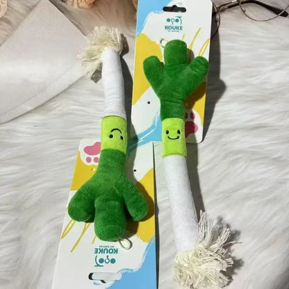 Funny Plush Dog Chew Toys Bite-resistance Small Large Dogs Squeak Sound Toy Teeth Cleaning Puppy Interactive Playing Supplies