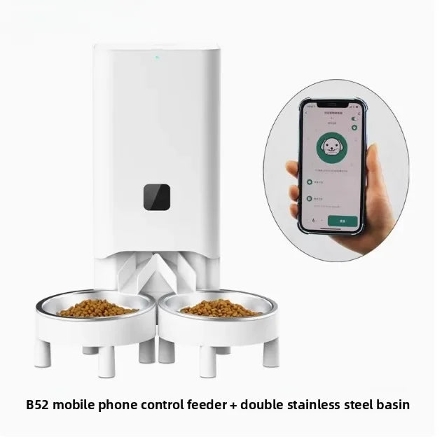 Suitable for running three bowls of automatic pet feeders in conjunction with the tu Smart platform