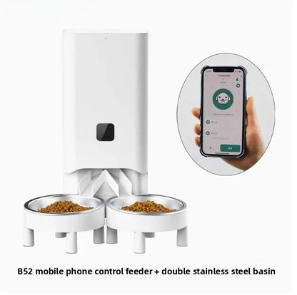 Suitable for running three bowls of automatic pet feeders in conjunction with the tu Smart platform