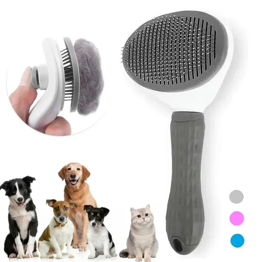 Cleaning Pet supplies Grooming Brush Dematting Tool Slicker Brush for Dogs and Cats Effortless Hair Remover Comb for Shedding