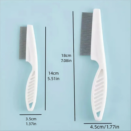 Professional Flea Comb for Dogs and Cats, Effective Grooming Tool for Removing Fleas and Ticks