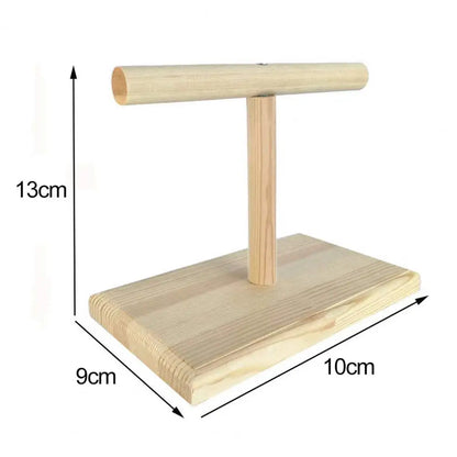 Practical Bird Training Perch Compact Safe Lightweight Bird Training Exercise Stand  Bird Stand Stable