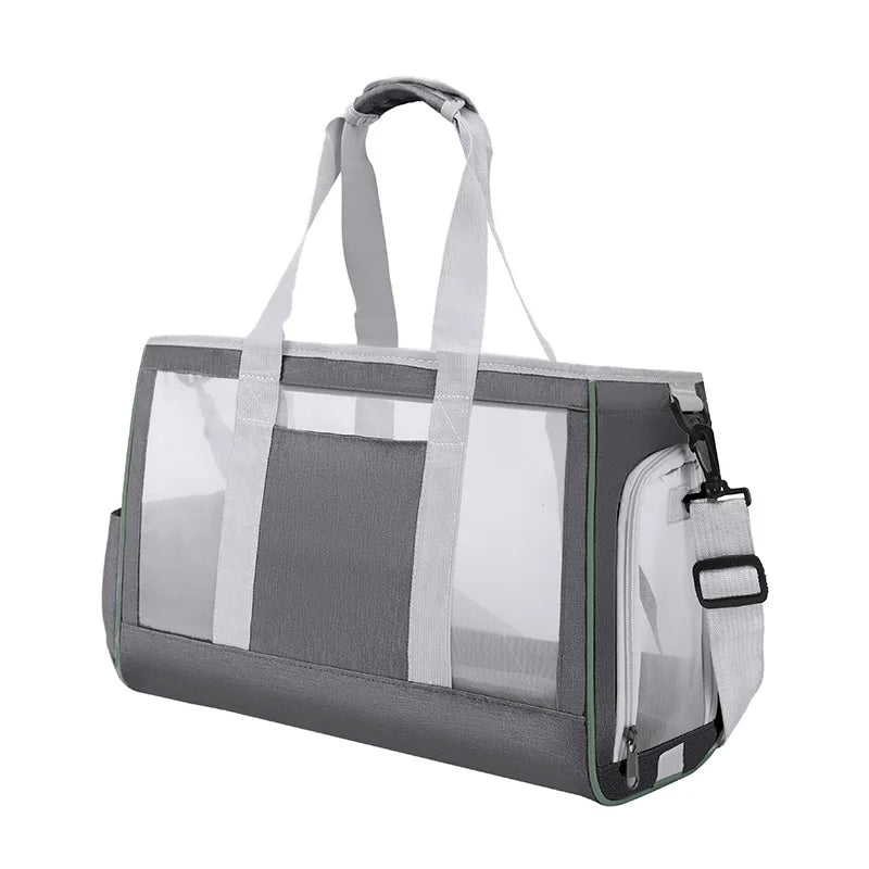 Cat Dog Carrier Portable Soft Sided Medium Small Airline Approved Foldable Puppy Carrier up to 15lbs Pet Carrier Bag for Travel