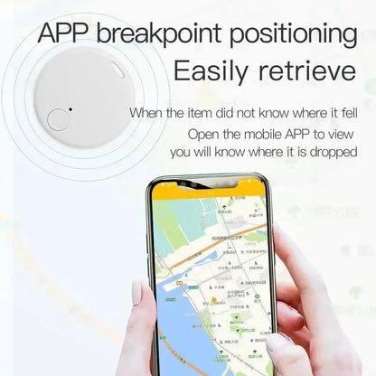 GPS Tracker 5.0 Mini Smart Bluetooth Tracking Devicet Pets Children Vehicle Real Time Locator For IOS Android Anti-Lost Detector