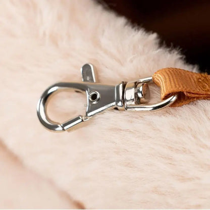 Carriers Bag for Small Pet Dog Carriers Backpacks Portable Cats Travel Carriers Winter Pet Cage Furry Warm Carriers
