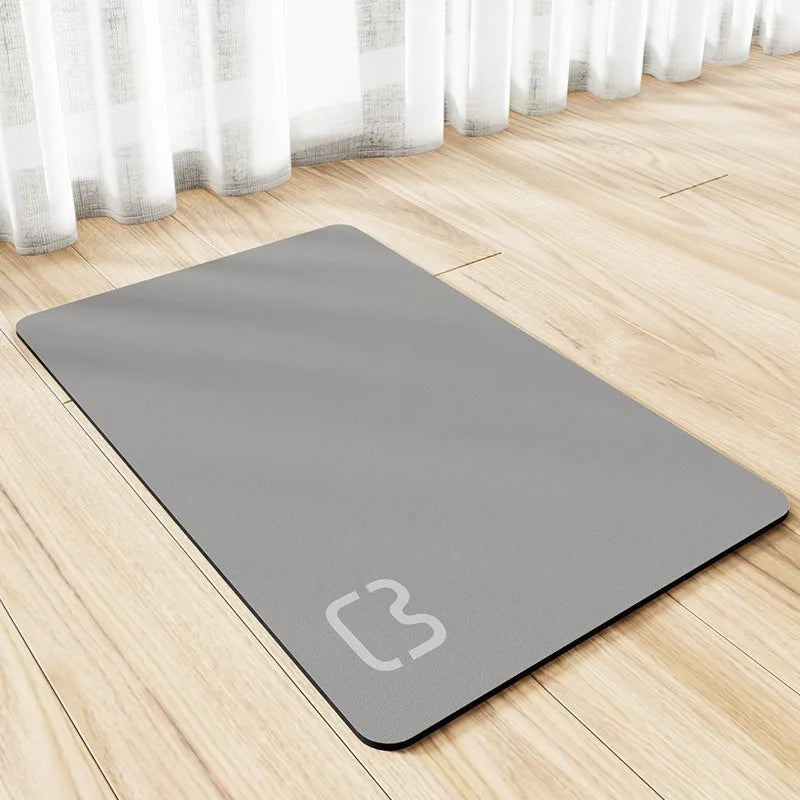 Pet Mats, Diatomaceous Earth Style Mat Dog Feeding Mats Waterproof Non Slip Mats Dog Sleeping Mats