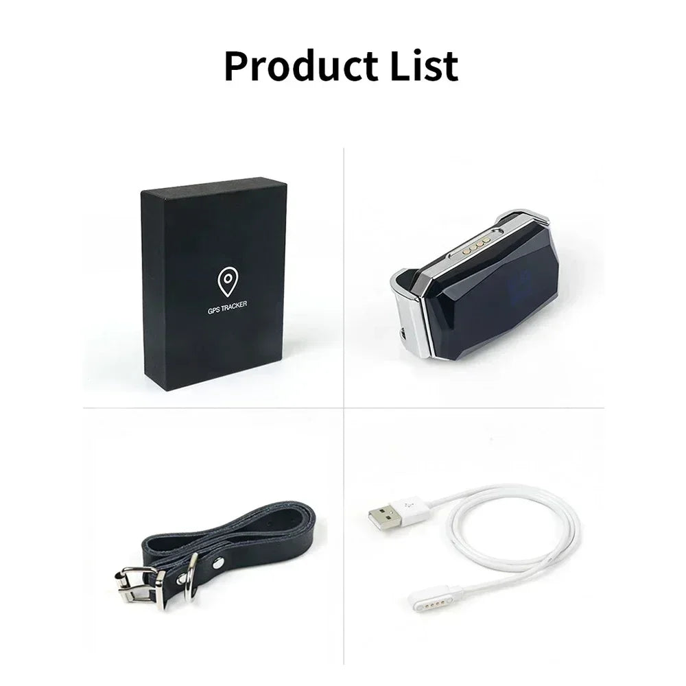 G12p Pet 2G GPS Tracker Locator Universal Smart Waterproof GPRS Location Collar for Cats and Dogs Positioning Tracking Device