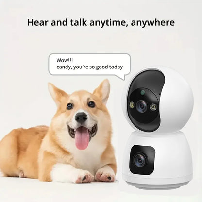 Home Pet & Baby Monitoring Camera 1080P HD - Dual Storage Cloud/SD Card M606