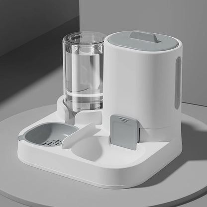 Pet feeding water maker two-in-one smooth food large capacity integrated feeding water simple wind bowl cat food bowl dog bowl