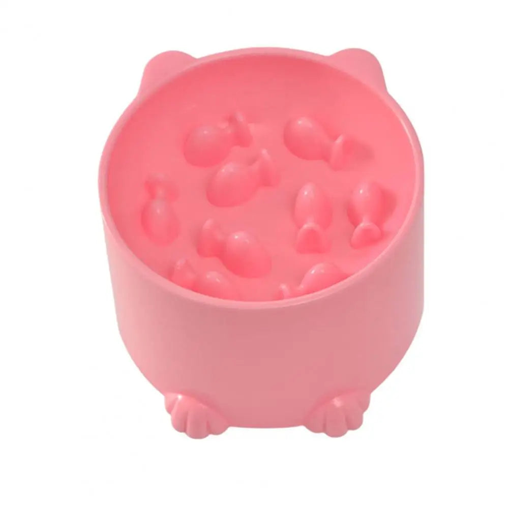 Pet Bowl  Useful Slow Feeder Pet Bowl Dog Food Dispenser  Anti-overturning Dog Food Dispenser
