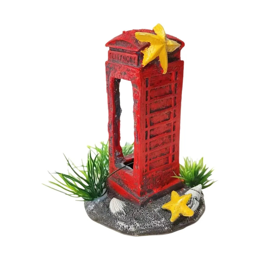 Simulation Fish Tank Decoration Natural Look Retro Aquarium Landscaping Resin Artificial Aquarium Ornament Home Aquarium