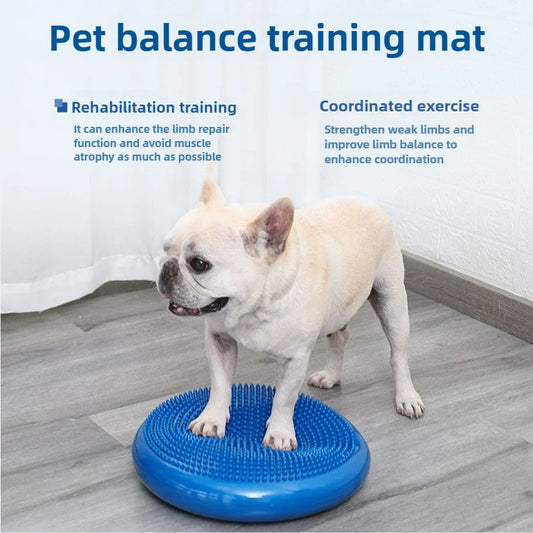 Dog Massage Pad Balance Tray Rehabilitation Training Dogs Leg Coordination Pads Strong Bearing Capacity Pet Products Supplies