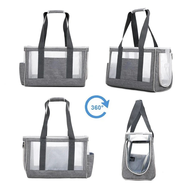 Cat Carrier Bag Breathable Transporter Pet Bag Portable Puppy Single Shoulder Bags Travel Carrier For Cats Dogs Pet Handbag