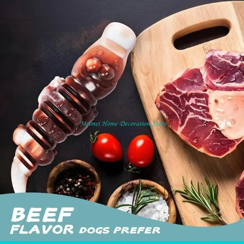 H7BF Dog Chew Toy Cleaning Promotes Orals Health For Aggressive Chewers