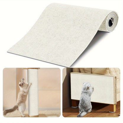 Trimmable Cat Scratching Mat Cat Scratcher Sofa Tape Scratching Post Self-adhesive Carpet Cats Scratch Board Cat Accessories