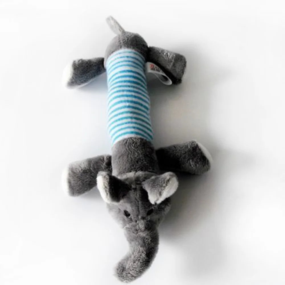 Creative Life Pet Puppy Chew Squeaker Squeaky Plush Sound Pig Elephant Duck for Dog Sound Toys