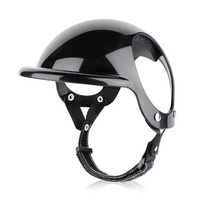 Stylish Pet Helmet S/M/L Bicycle Motorcycle Helmet with Sunglasses Dog Cat Helmet for Traveling Protection Head Pets Accessories