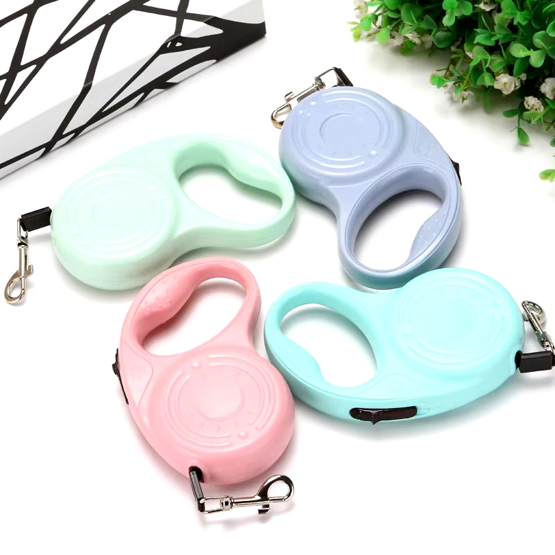 3M 5M Dog Leash for Small Medium Dogs Cat Retractable Nylon Rope Puppy Walking Roulette Traction Lead Chihuahua Pet Accessories