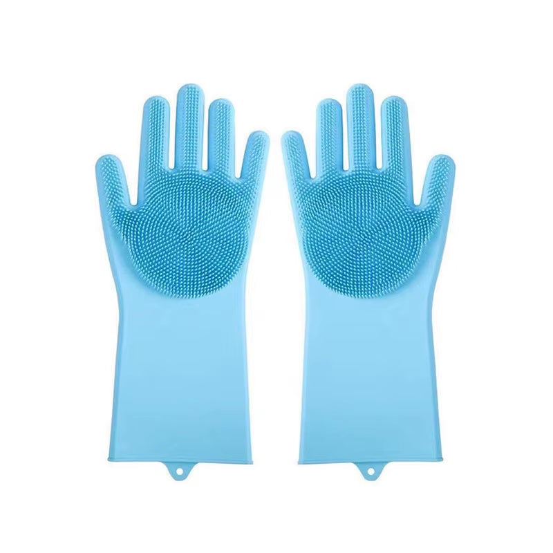 Pet Dogs Cats Shower Gloves Cat Brushes, Silicone Bath Massage Brushes Divine Tools for Dog Bathing Products Pet Accessories