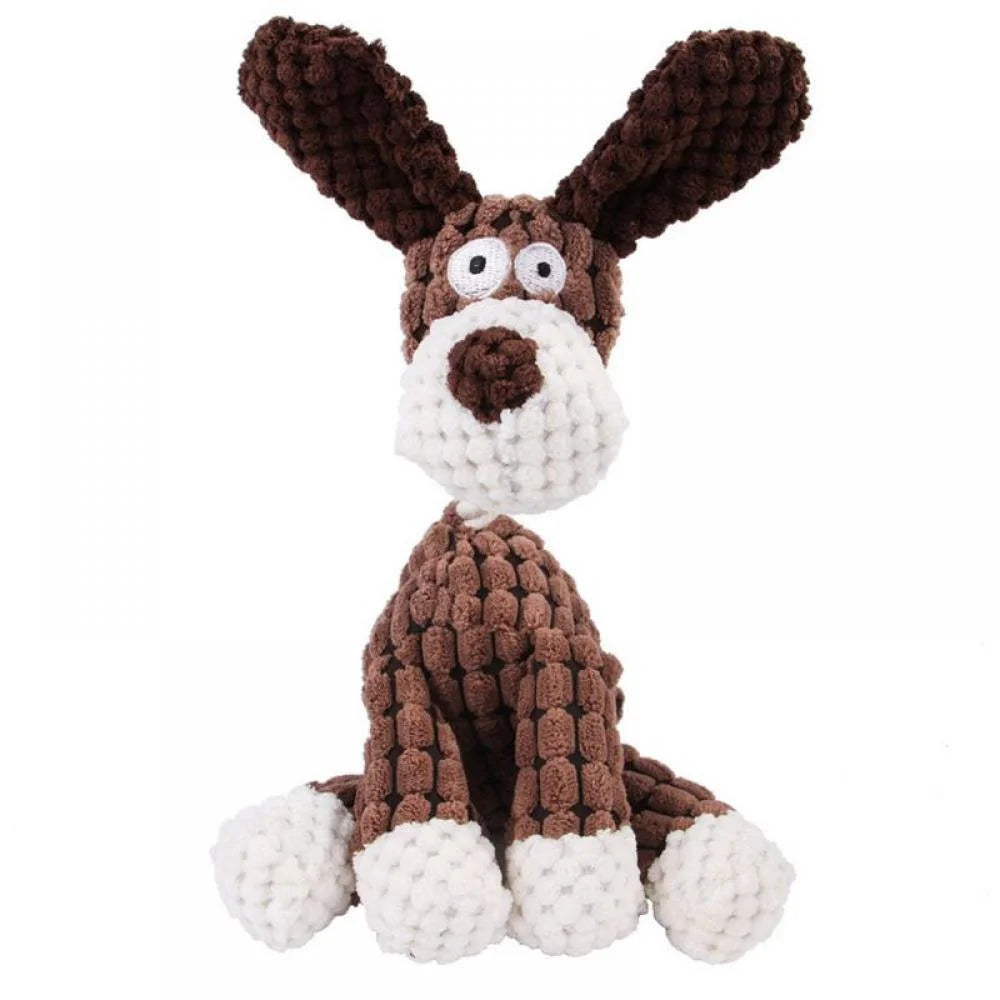Dog Squeaky Toys for Small Dogs,Stuffed Animal Puppy Toys Cute Puppy Chew Toys for Dog Teething Toys for Small Medium Large Dogs,Soft Puppy Molar Plush Interactive Toys Reducing Boredom,Doggie
