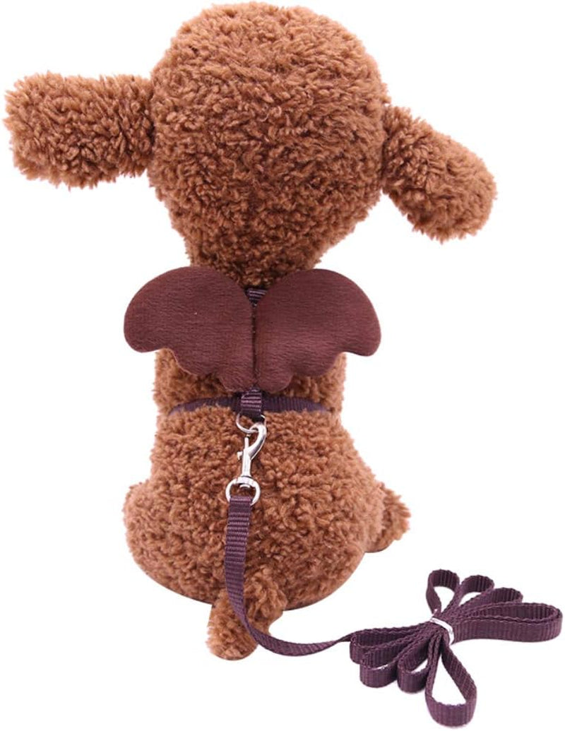 Cute Mini Wings Adjustable Pet Harness Puppy Dog Cat Chest Strap Nylon Lead Leash