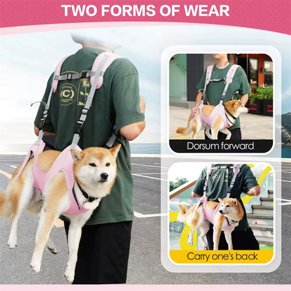 Pet Backpack Basket for Dog Things Dogs Pets Accessories Carriers Bags Cats Carrying Transport Bag Supplies Products Home Garden