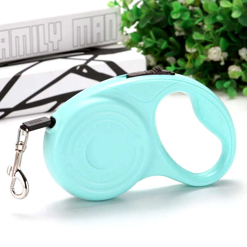 3M 5M Dog Leash for Small Medium Dogs Cat Retractable Nylon Rope Puppy Walking Roulette Traction Lead Chihuahua Pet Accessories