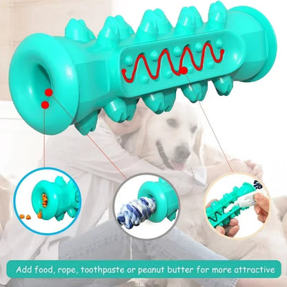 Rubber Dog Molar Toothbrush Toys Chew Cleaning Teeth Safe Puppy Dental Care Soft Pet Cleaning Toy Supplies Pet Accessories