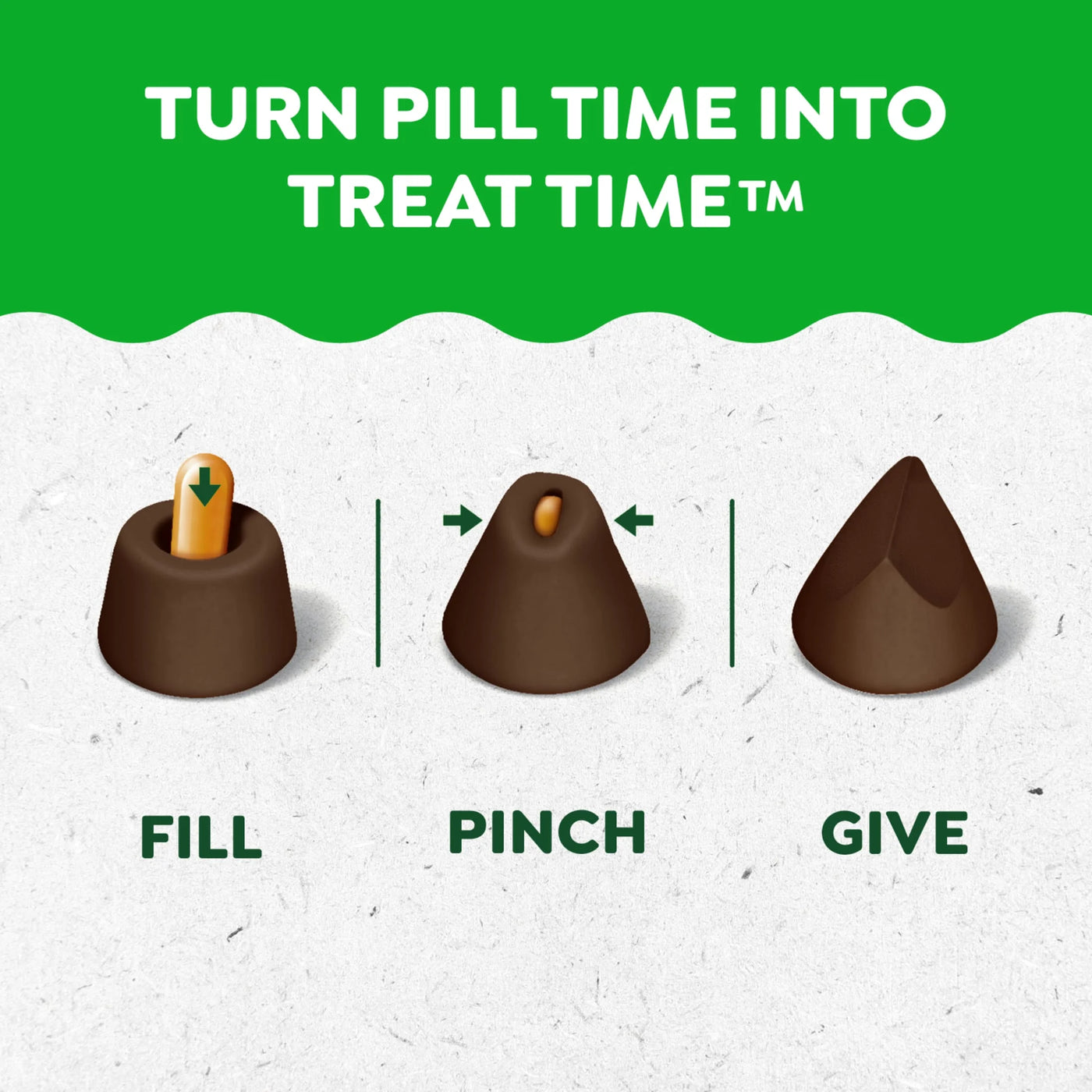 Pill Pockets for Dogs Hickory Smoke Large, Capsule Size Soft Dog Treats, 7.9 Oz (30 Pk)