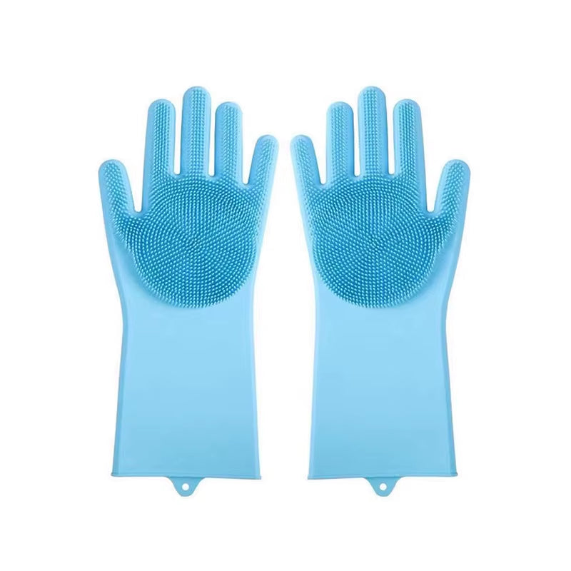 Pet Dogs Cats Shower Gloves Cat Brushes, Silicone Bath Massage Brushes Divine Tools for Dog Bathing Products Pet Accessories