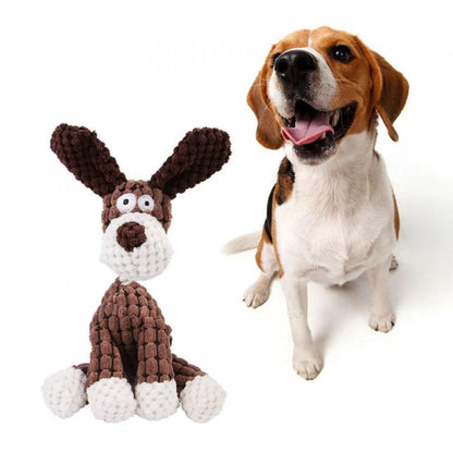 Dog Squeaky Toys for Small Dogs,Stuffed Animal Puppy Toys Cute Puppy Chew Toys for Dog Teething Toys for Small Medium Large Dogs,Soft Puppy Molar Plush Interactive Toys Reducing Boredom,Doggie