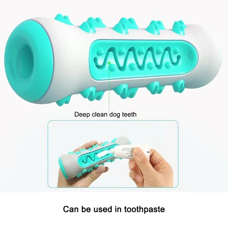 Rubber Dog Molar Toothbrush Toys Chew Cleaning Teeth Safe Puppy Dental Care Soft Pet Cleaning Toy Supplies Pet Accessories