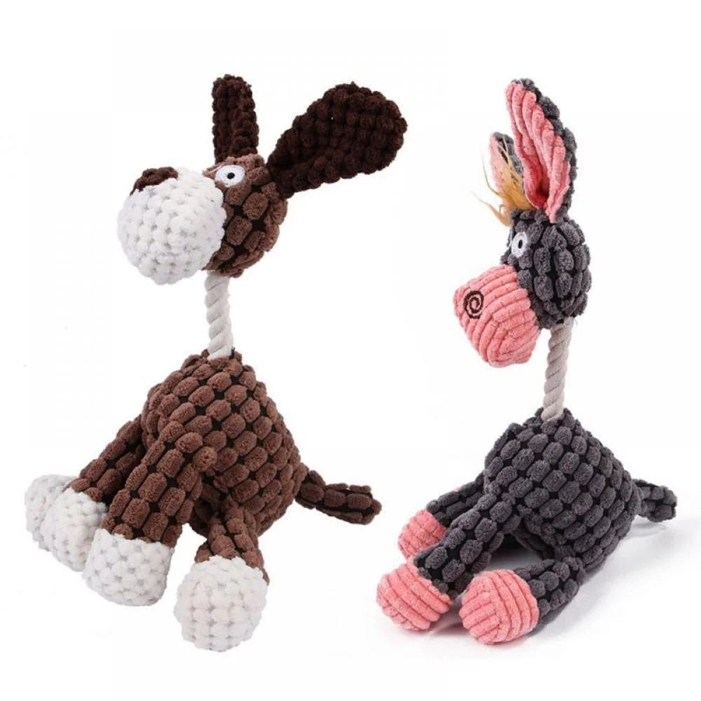 Dog Squeaky Toys for Small Dogs,Stuffed Animal Puppy Toys Cute Puppy Chew Toys for Dog Teething Toys for Small Medium Large Dogs,Soft Puppy Molar Plush Interactive Toys Reducing Boredom,Doggie