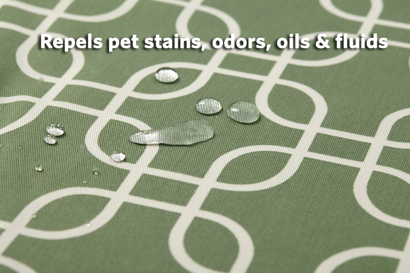 Midwest Homes for Pets Quitetime Teflon Nesting Dog/Cat Pet Bed, Green, 29 In