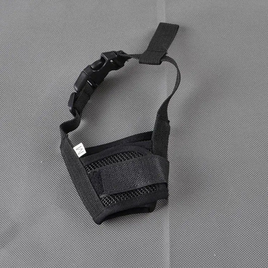Pet Dog Adjustable Mask Bark Bite Mesh Mouth Muzzle Grooming anti Stop Chewing Pets Accessories
