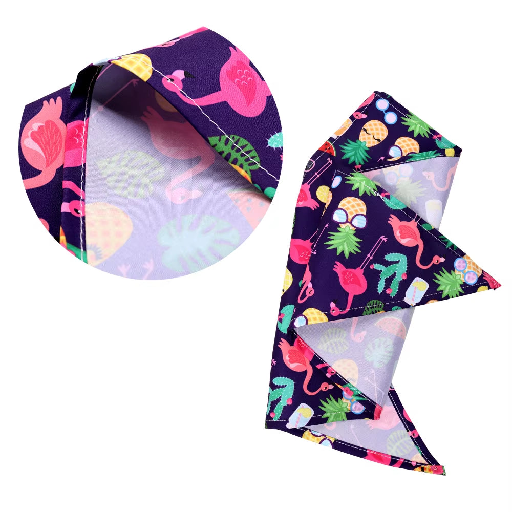 50Pcs Dog Bandana Summer Fruit Style Bandana Dog Accessories Dog Scarf Dog Bandanas Bulk Small Dog Pet Bandana Dog Supplies