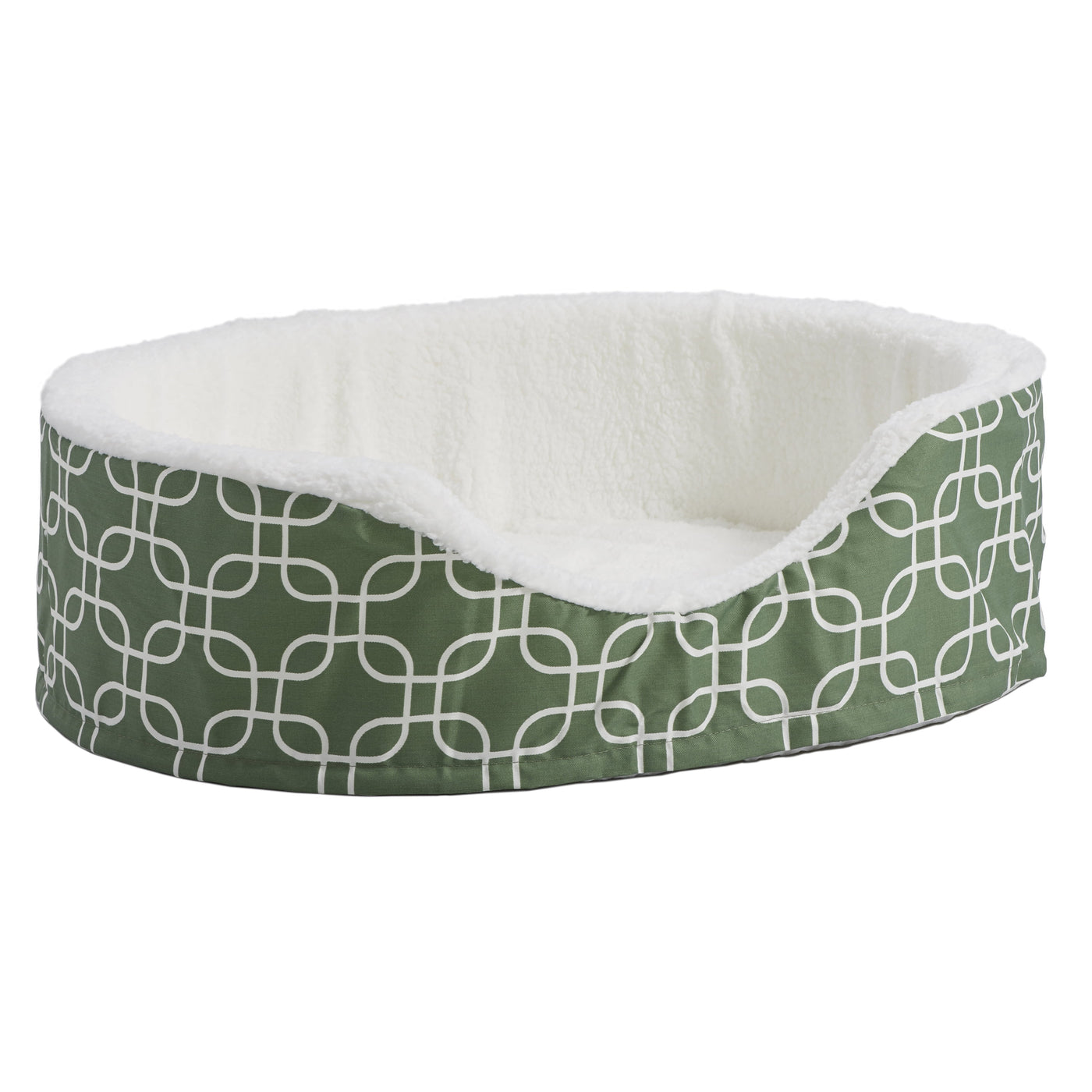Midwest Homes for Pets Quitetime Teflon Nesting Dog/Cat Pet Bed, Green, 29 In