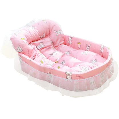 Cats Bed Dog Bed Pet Bed Pet Mat Cats House Pet Cushion Kitty Cushion Pet Blanket Pet Mat Pet Sleeping Pad Pet Resting Bed,Warm Bed for Small to Medium Dogs Cats(22.44X15.75X5.12In)