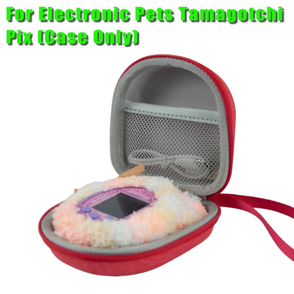 Hard Carrying Case for Electronic Pets Tamagotchi Pix Travel Bag for Virtual Cyber Digital Nostalgic Funny Toys Game Accessories